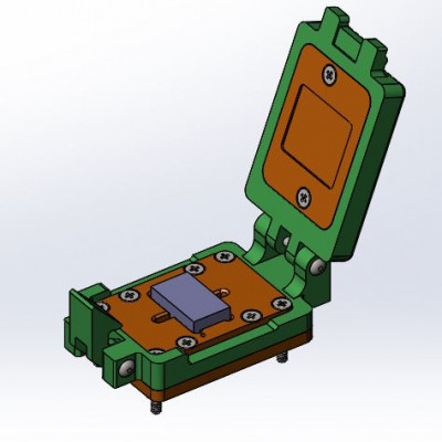 Контактирующее устройство BGA-cl-h-77-1.27-001