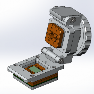 Контактирующее устройство BGA-cl-h-96-0.8-002