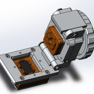 Контактирующее устройство BGA-cl-h-96-0.8-004
