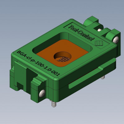 Контактирующее устройство BGA-cl-p-100-1.0-001