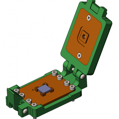 Контактирующее устройство BGA-cl-p-132-0.5-001