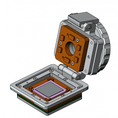 Контактирующее устройство BGA-cl-p-256-1.27-001
