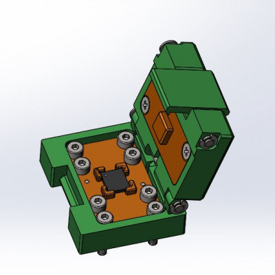 Контактирующее устройство BGA-cl-p-28-0.8-001