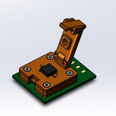 Контактирующее устройство BGA-cl-p-32-0.8-002