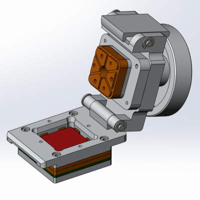 Контактирующее устройство BGA-cl-p-320-0.8-001