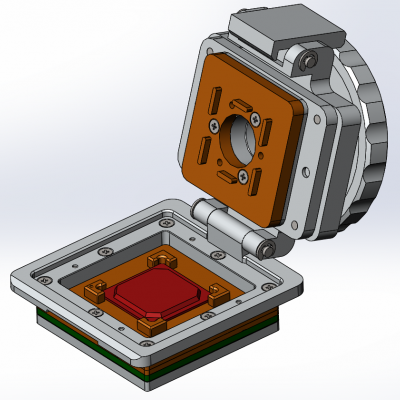 Контактирующее устройство BGA-cl-p-484-1.0-002