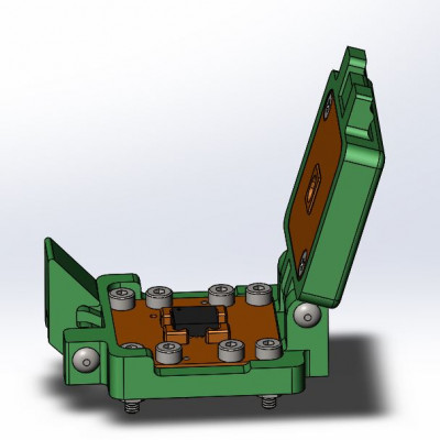 Контактирующее устройство BGA-cl-p-49-0.8-001