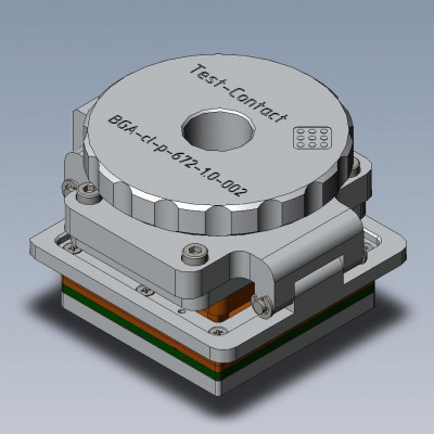 Контактирующее устройство BGA-cl-p-672-1.0-002