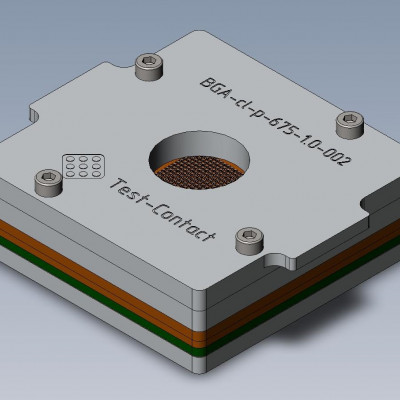 Контактирующее устройство BGA-cl-p-675-1.0-002