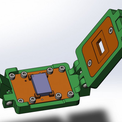 Контактирующее устройство BGA-cl-p-71-1.27-001