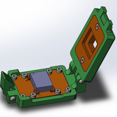 Контактирующее устройство BGA-cl-p-76-1.27-001