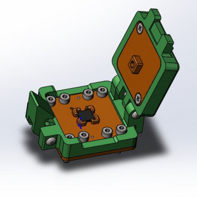 Контактирующее устройство BGA-cl-p-80-0.5-001