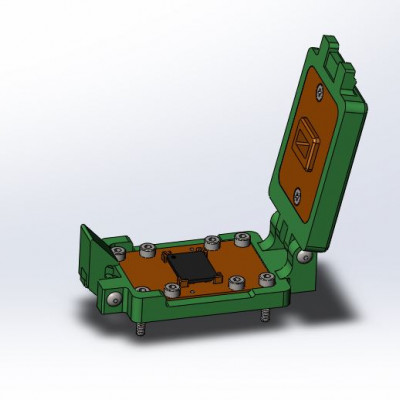 Контактирующее устройство BGA-cl-p-96-0.8-001
