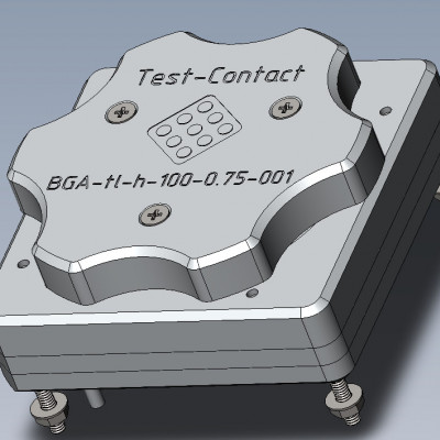 Контактирующее устройство BGA-tl-h-100-0.75-001
