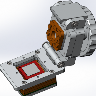 Контактирующее устройство CGA-cl-p-168-1.27-001
