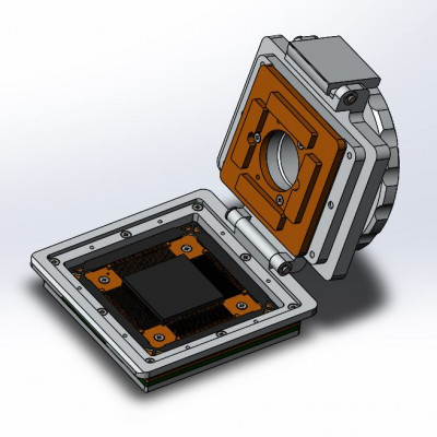 Контактирующее устройство CQFP-cl-h-172-0.635-001