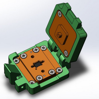 Контактирующее устройство DFN-cl-h-12-0.5-001