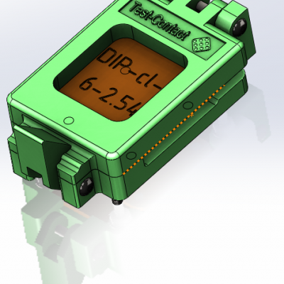 Контактирующее устройство DIP-cl-h-6-2.54-001