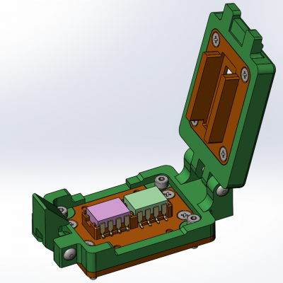 Контактирующее устройство DIP-cl-h-8x2-2.5-001