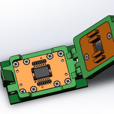 Контактирующее устройство FP-cl-h-14-1.25-002