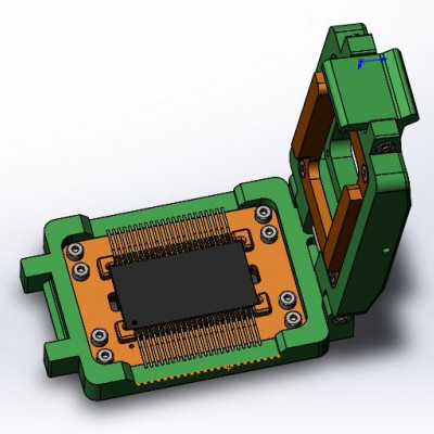 Контактирующее устройство FP-cl-h-44-1.27-001