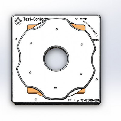 Контактирующее устройство FP-tl-p-72-0.508-001
