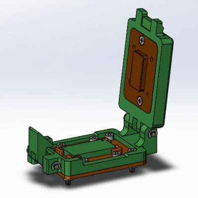 Контактирующее устройство LCC-cl-h-16-2.54-004