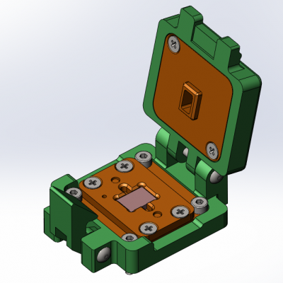 Контактирующее устройство LCC-cl-h-4-2.54-002