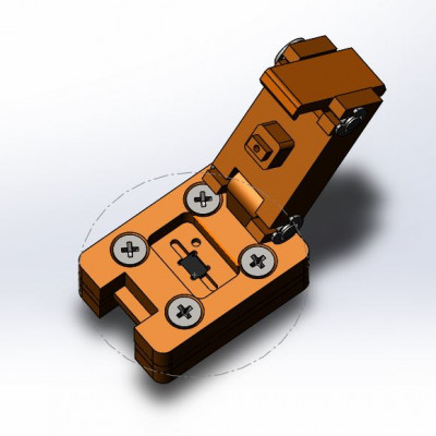 Контактирующее устройство LCC-cl-p-12-0.5-001