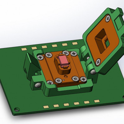 Контактирующее устройство LCC-cl-p-12-0.9-001