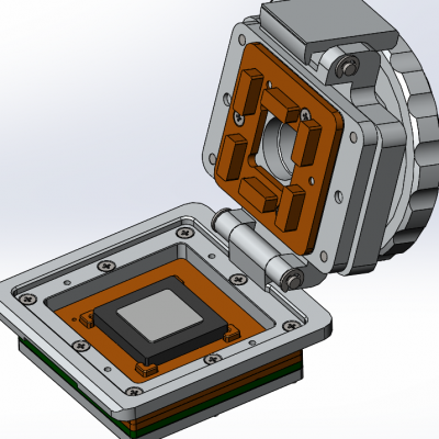 Контактирующее устройство LGA-cl-h-484-1.0-002