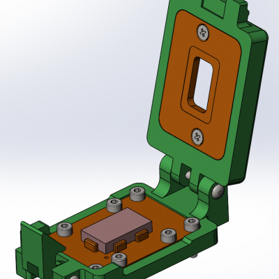 Контактирующее устройство LGA-cl-h-71-1.27-001