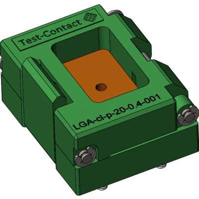 Контактирующее устройство LGA-cl-p-20-0.4-001