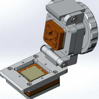 Контактирующее устройство LGA-tl-h-104-1.27-001