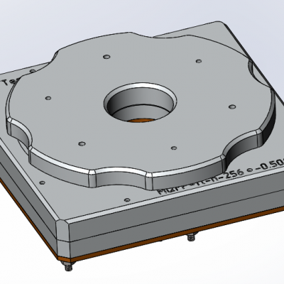 Контактирующее устройство MQFP-tl-h-256-0.508-003