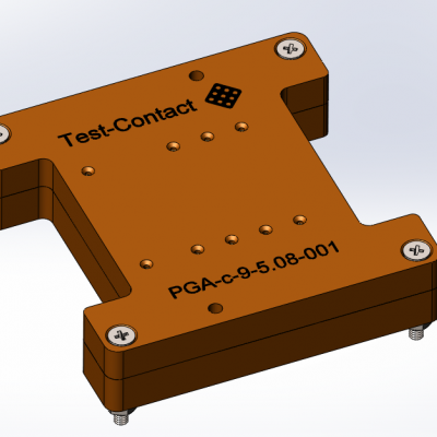 Контактирующее устройство PGA-c-9-5.08-001