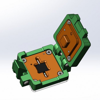 Контактирующее устройство QFN-cl-e-14-1.0-001
