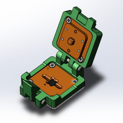 Контактирующее устройство QFN-cl-e-20-0.5-001