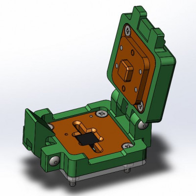 Контактирующее устройство QFN-cl-e-20-0.5-002