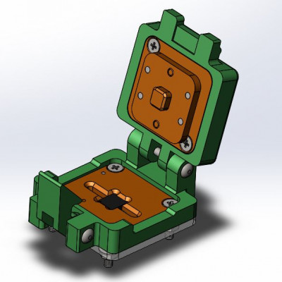 Контактирующее устройство QFN-cl-e-32-0.5-004