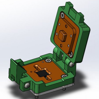 Контактирующее устройство QFN-cl-e-32-0.5-005