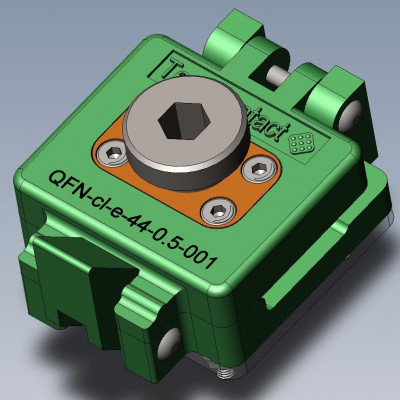 Контактирующее устройство QFN-cl-e-44-0.5-002