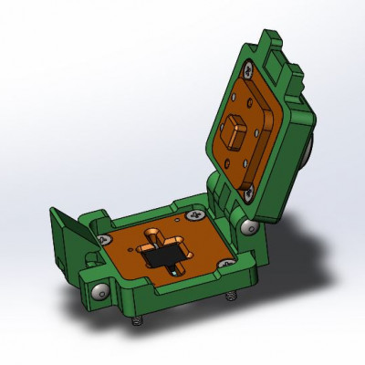 Контактирующее устройство QFN-cl-e-48-0.5-001