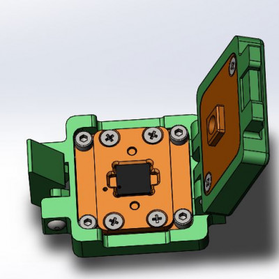 Контактирующее устройство QFN-cl-h-14-1.0-001