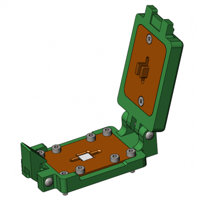 Контактирующее устройство QFN-cl-h-32-0.5-002