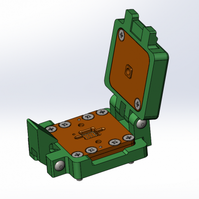 Контактирующее устройство QFN-cl-h-32K-0.5-002