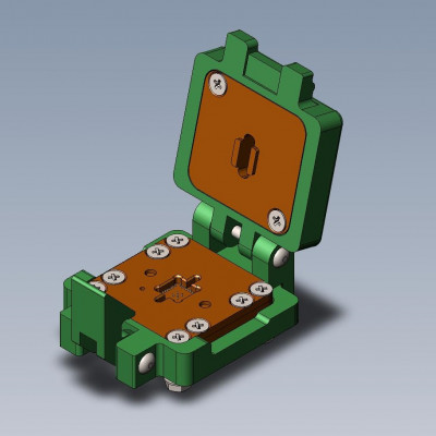 Контактирующее устройство QFN-cl-h-32K-0.5-004