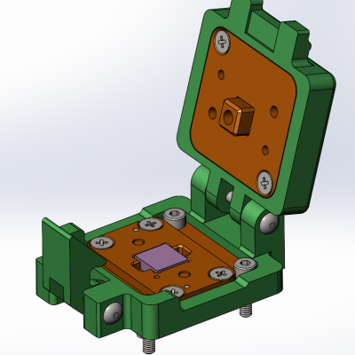Контактирующее устройство QFN-cl-h-40-0.5-005