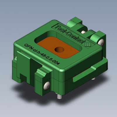 Контактирующее устройство QFN-cl-h-48-0.5-004