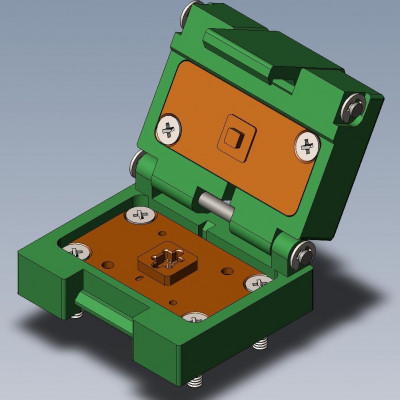 Контактирующее устройство QFN-cl-p-10-0.5-001